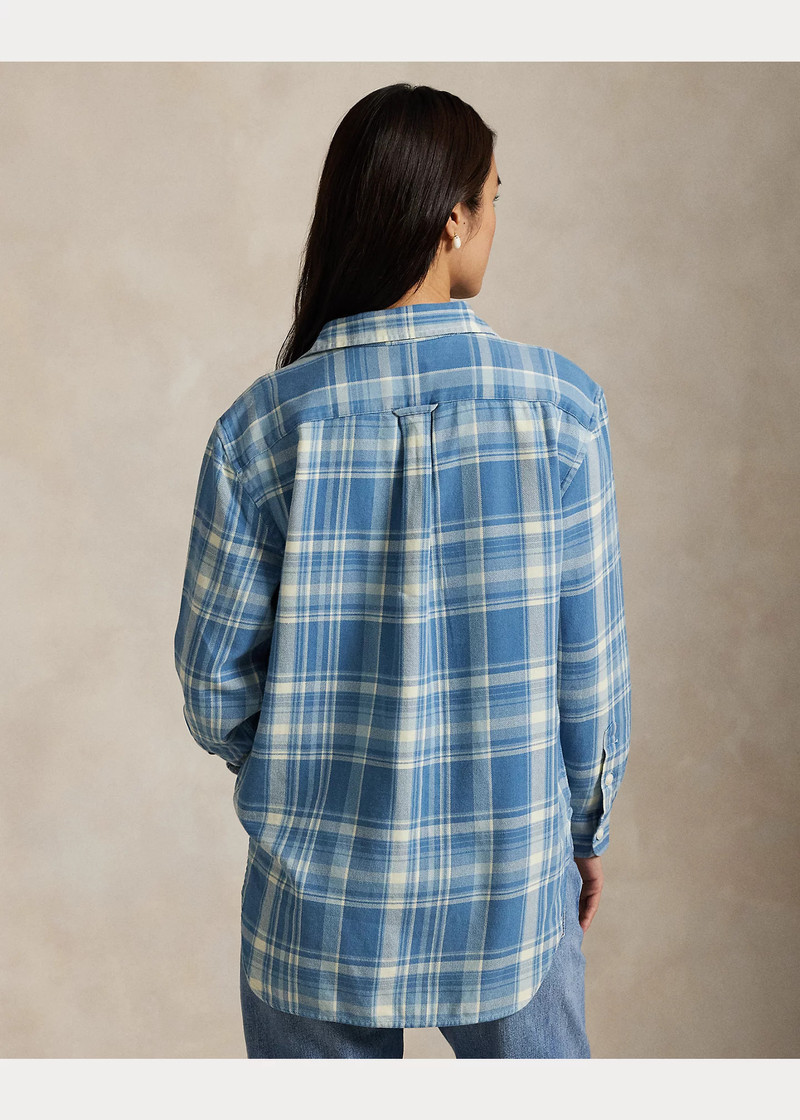 Plaid Cotton Twill Workshirt 4