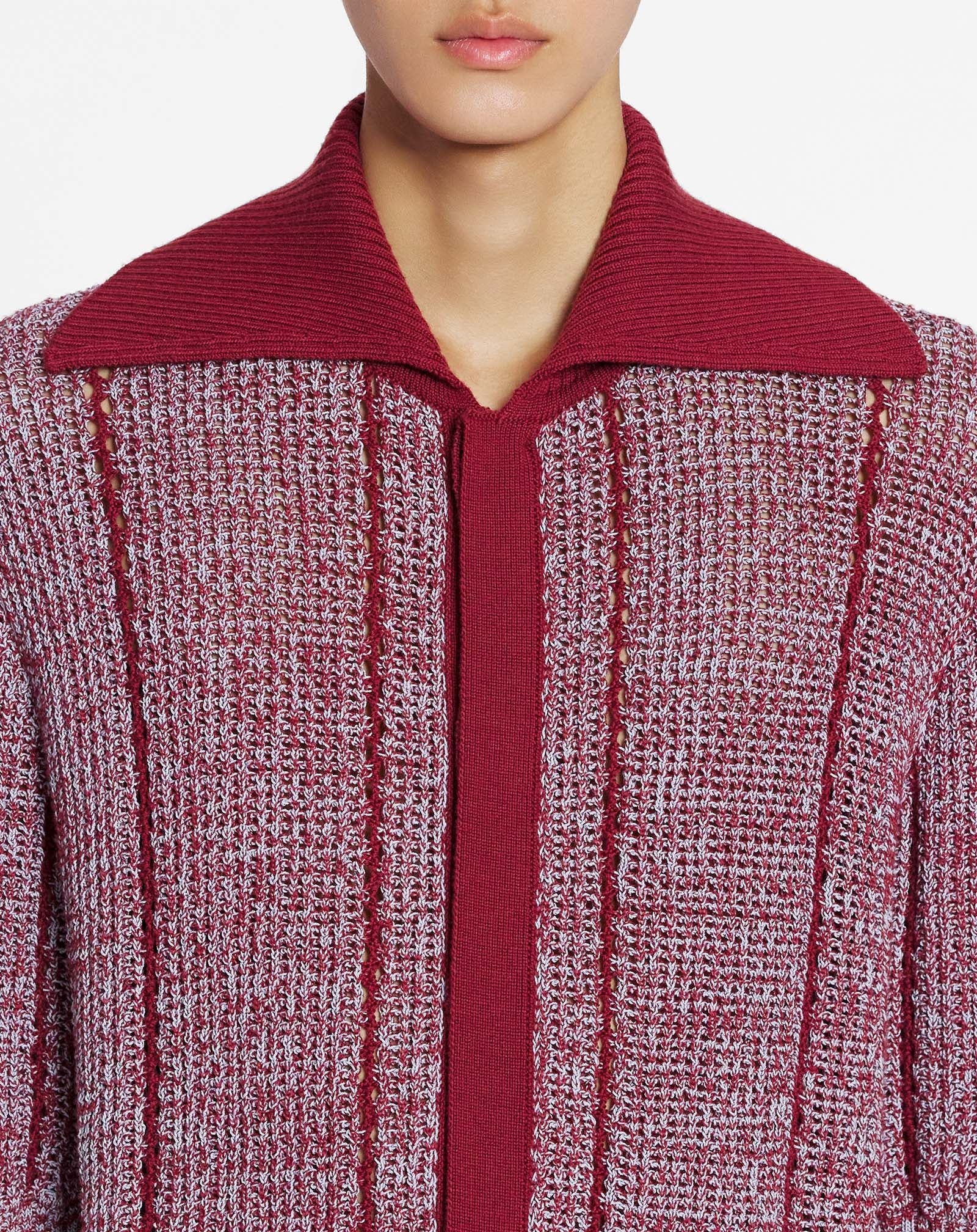 LOOSE-FITTING KNIT POLO SHIRT - 5