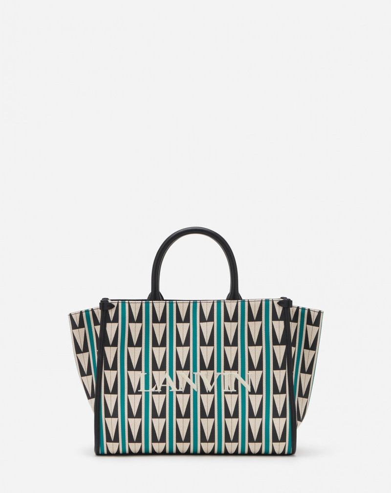 PM TOTE BAG IN COTTON WEAVE 1
