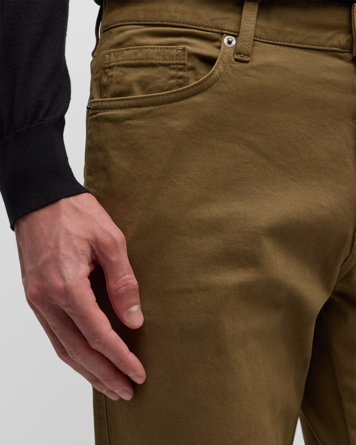 Men's 5-Pocket Stretch Gabardine Pants - 6