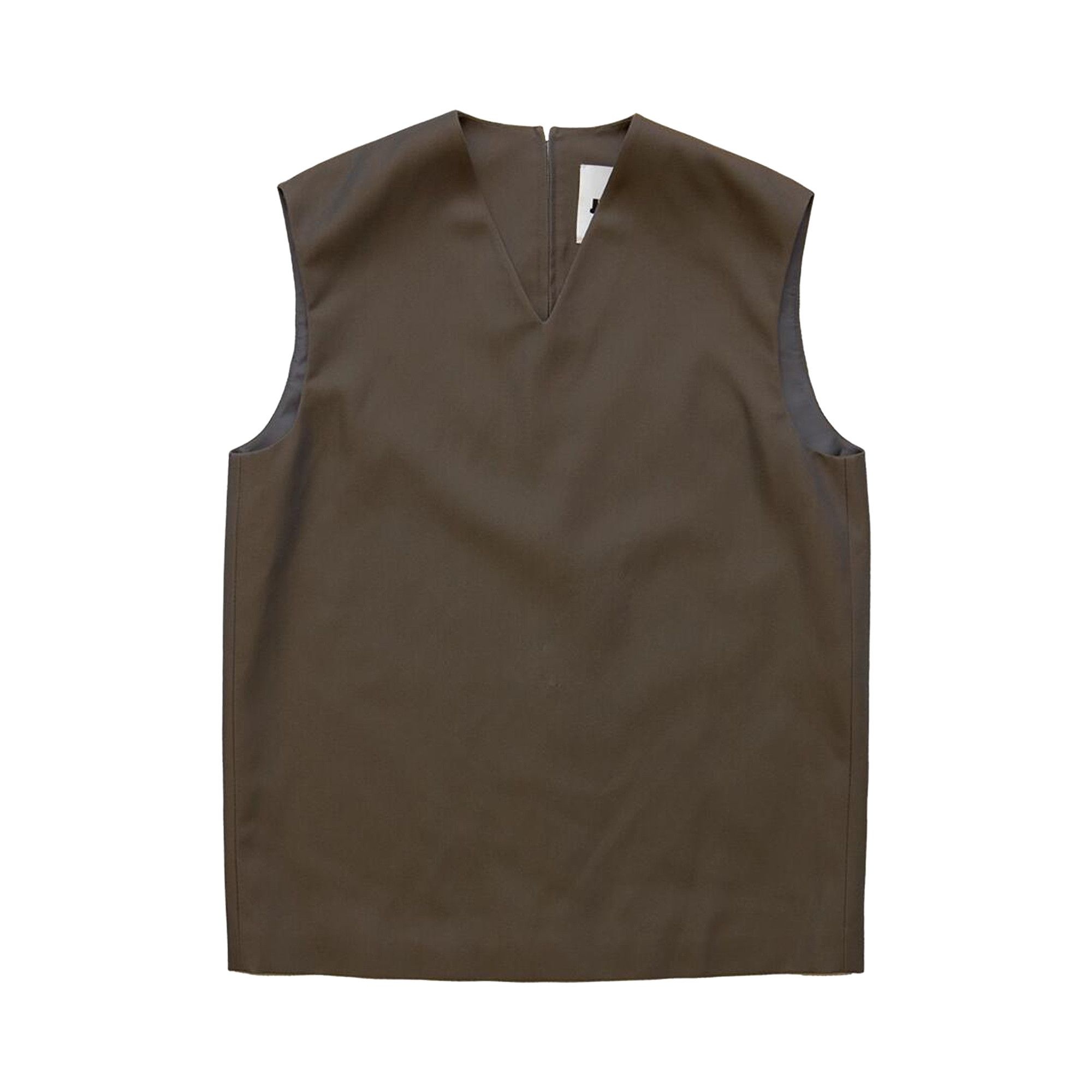 Jil Sander Iridescent Sleeveless Vest 'Grey' - 1