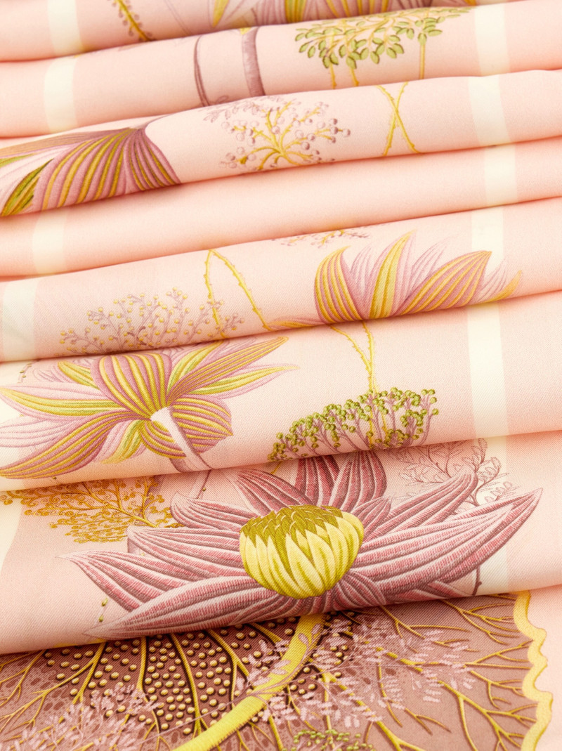 FERRAGAMO Water lily print silk bandeau outlook