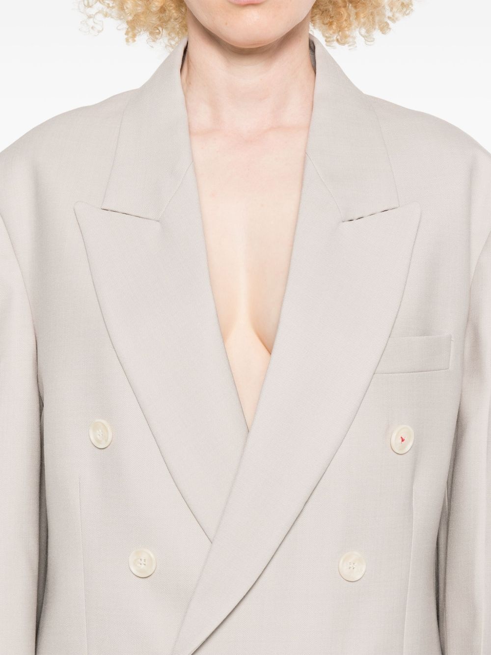 double-breasted blazer - 5