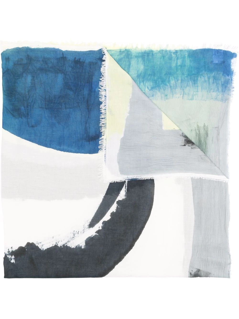 watercolour effect scarf - 1