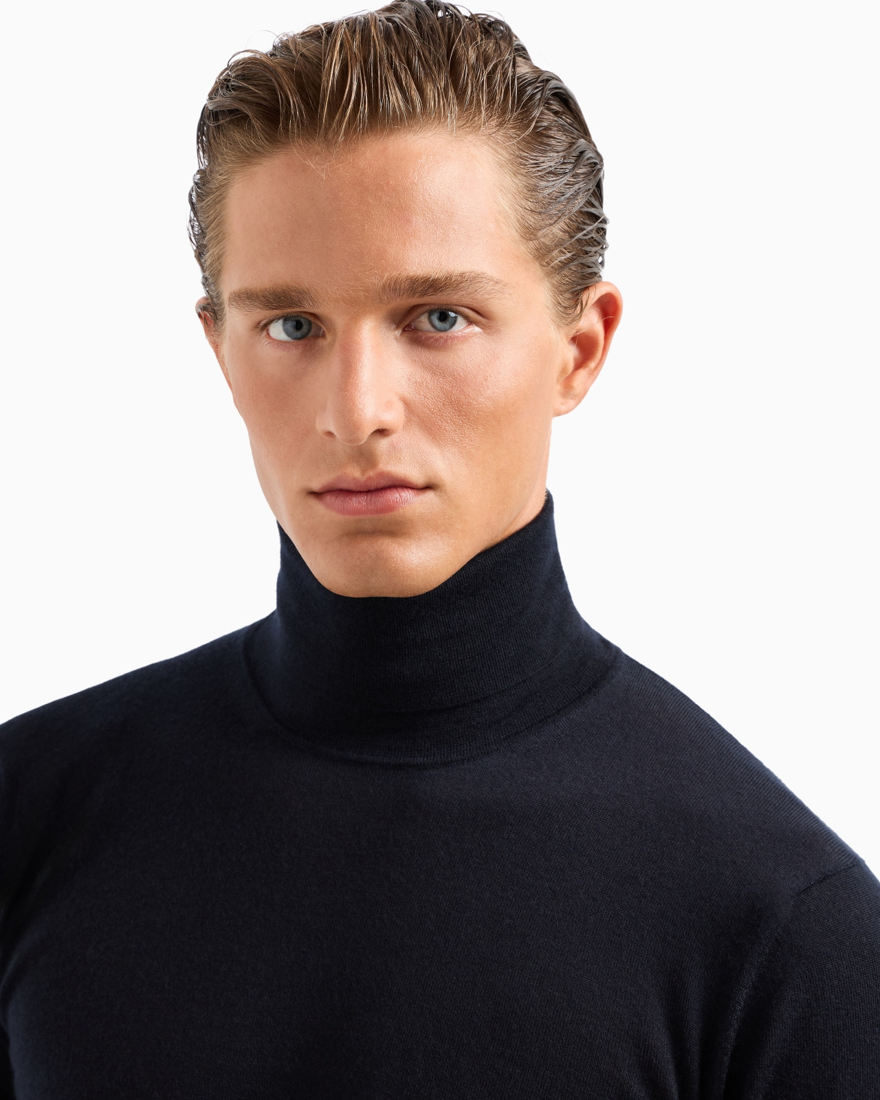 Cashmere mock-neck jumper - 5
