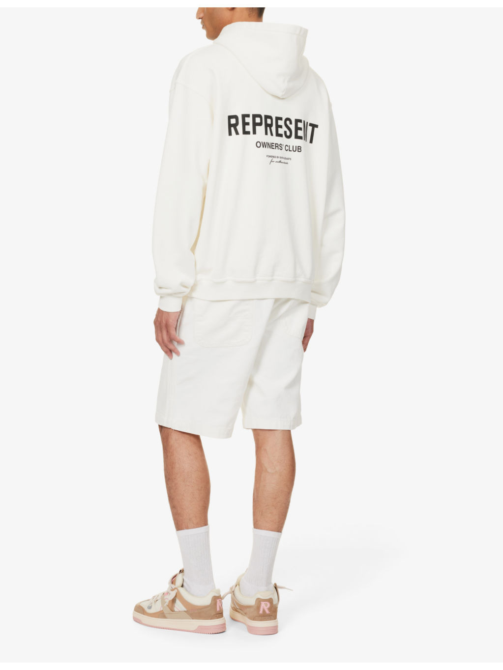 Owners' Club graphic-print relaxed-fit cotton-jersey hoody - 2