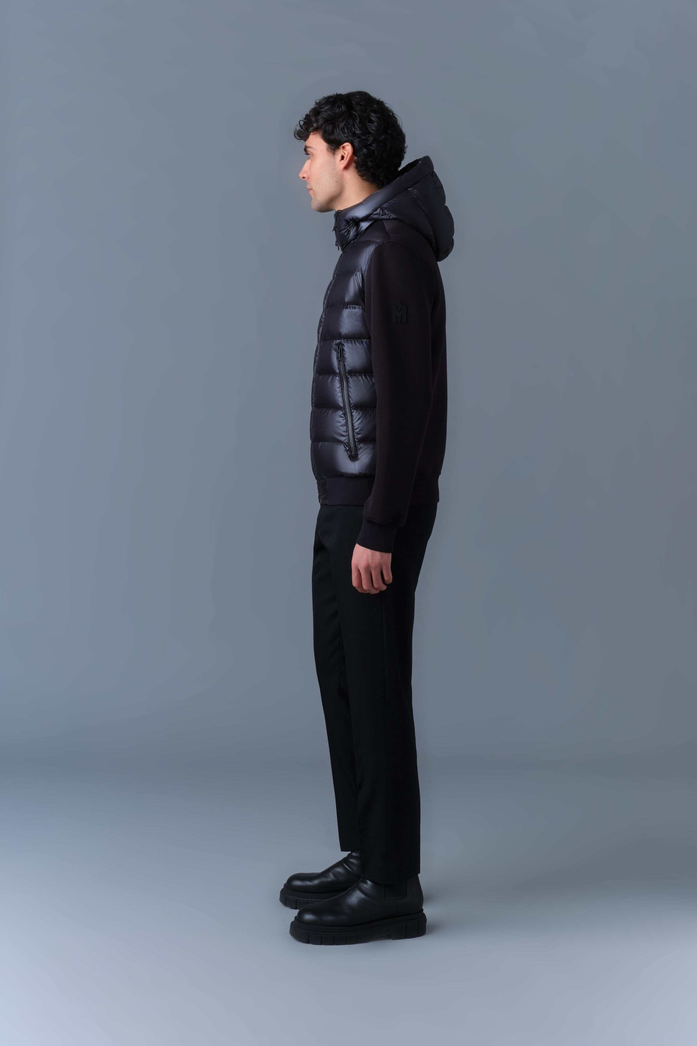 FRANK-R Hybrid Jacket with Hood - 3