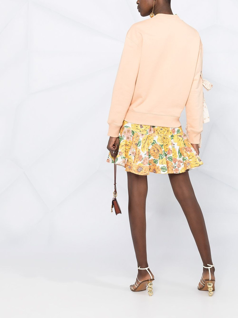 bow-detail sweatshirt 4