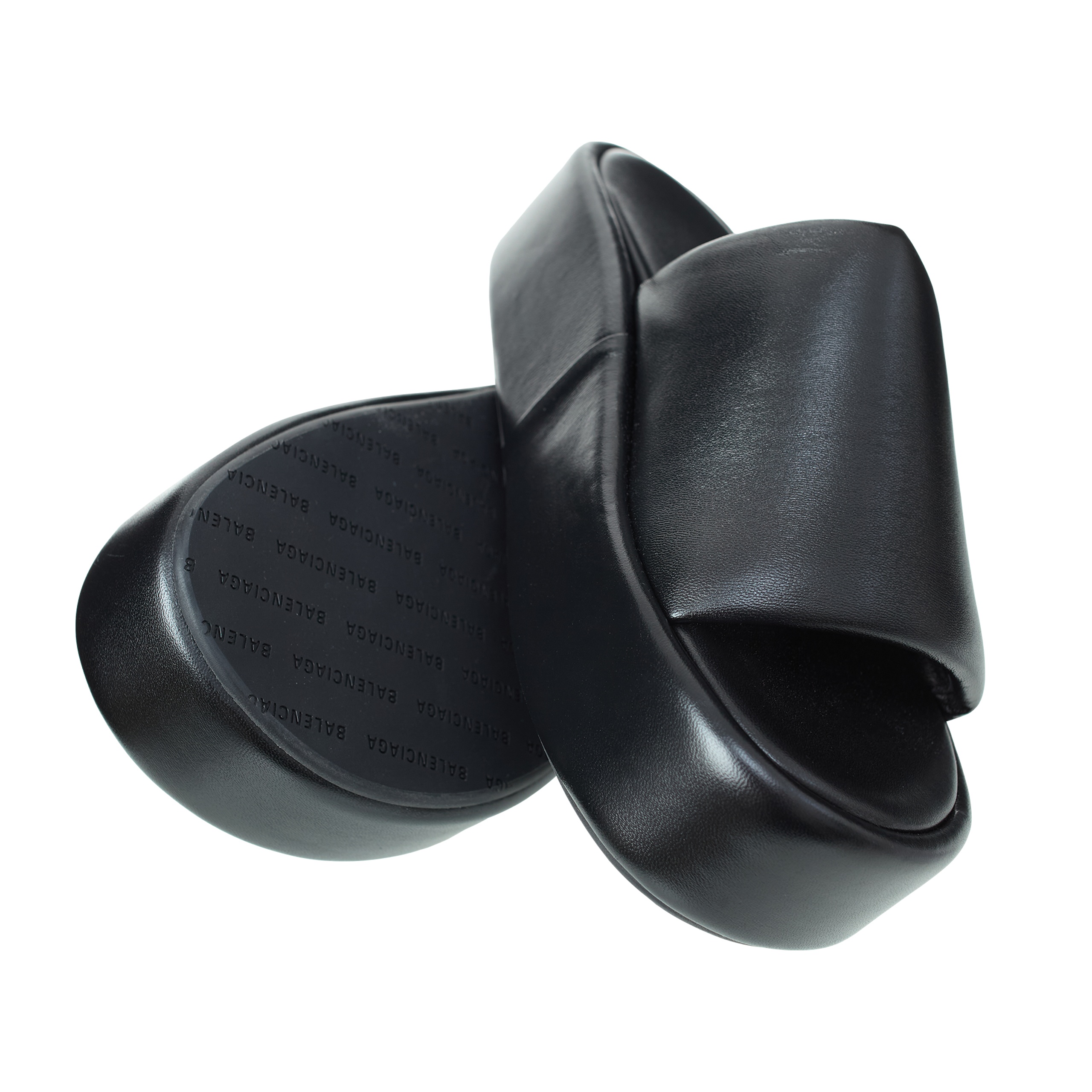 RISE LEATHER SANDALS - 2