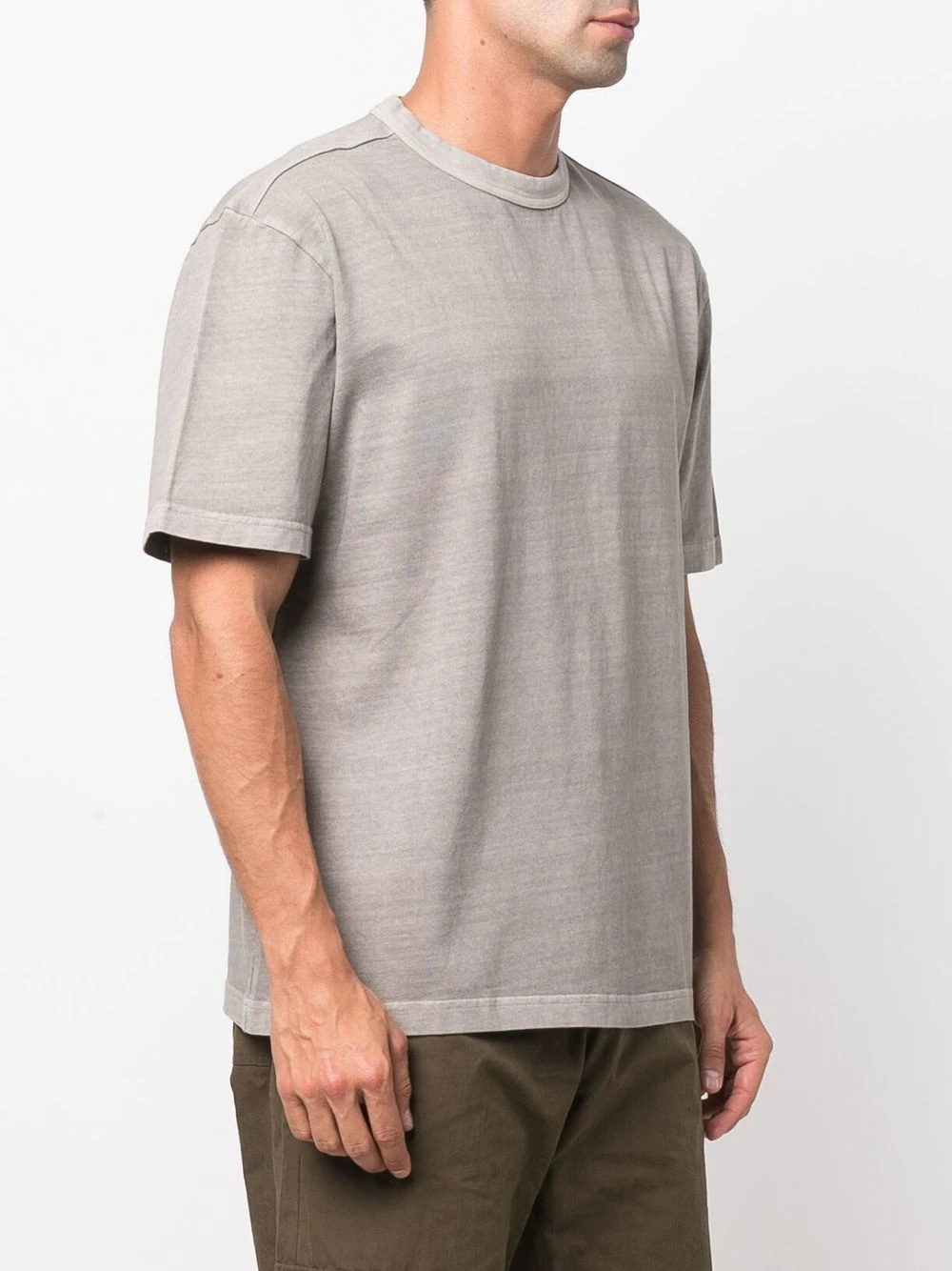 mélange-effect cotton T-Shirt - 3