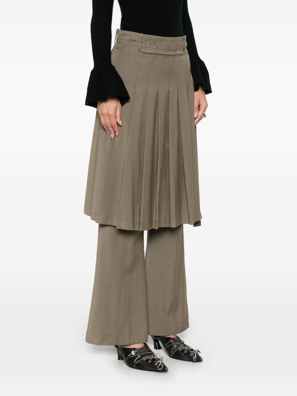 pleated trousers - 3