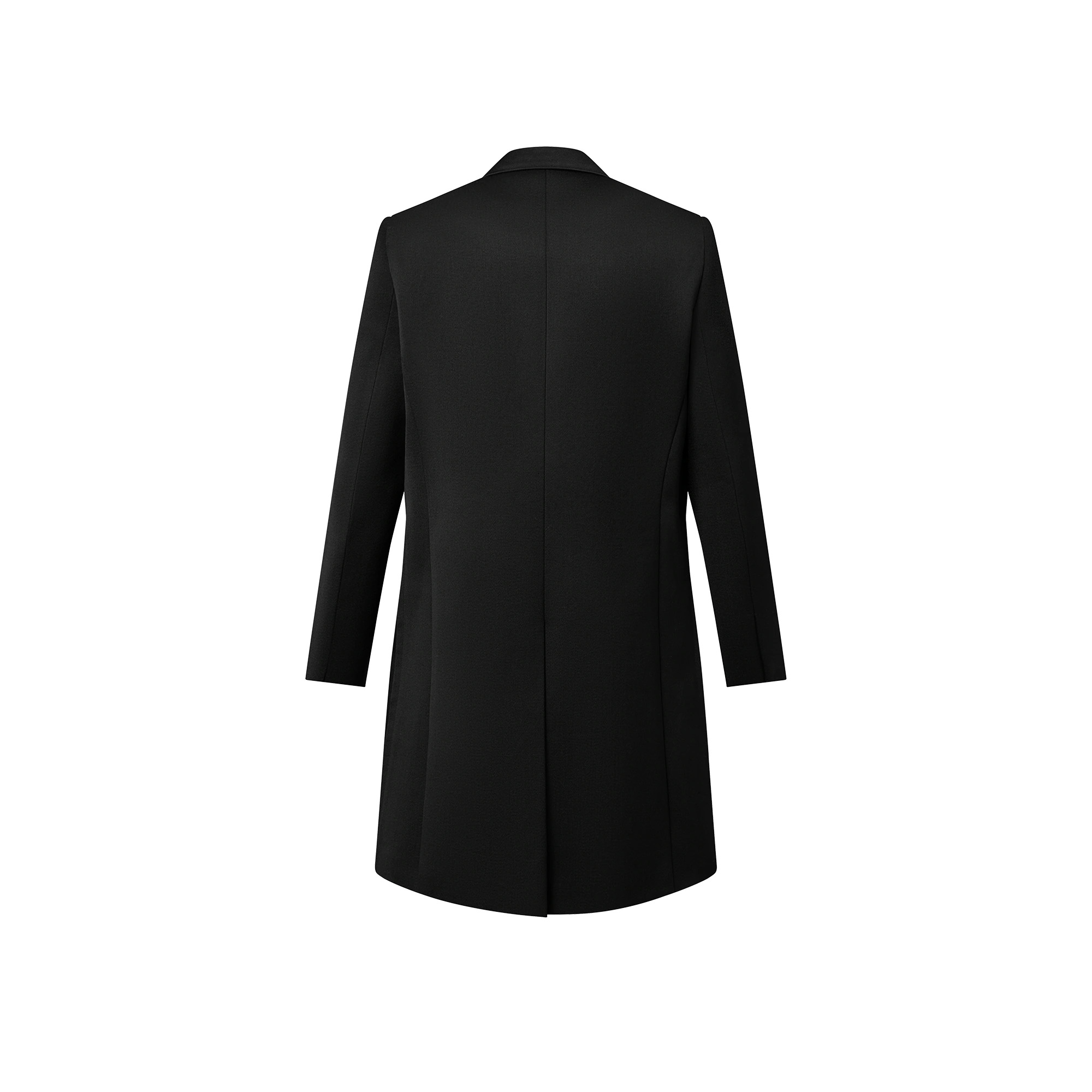 Jewel Button Tuxedo Coat - 3