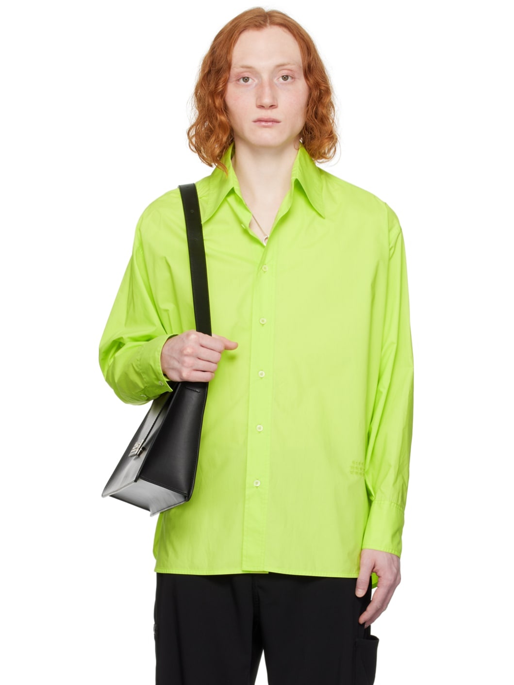Green Buttoned Shirt - 1