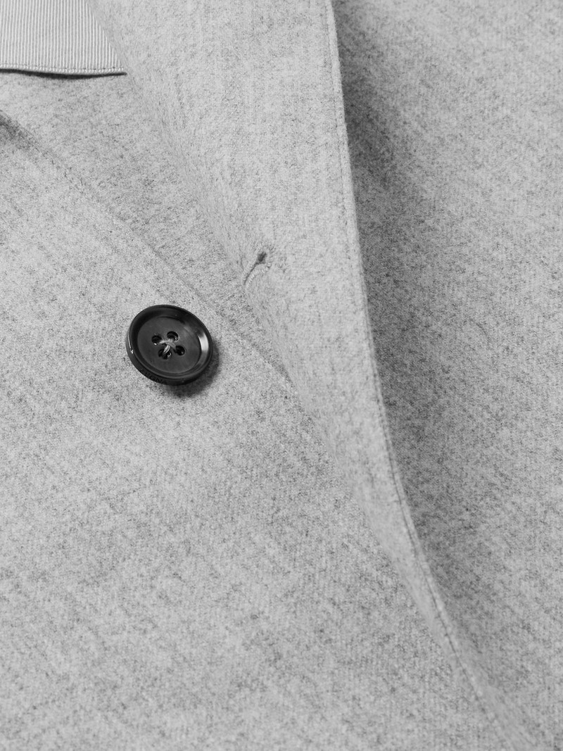 Brushed-Wool Chore Jacket Gray 4