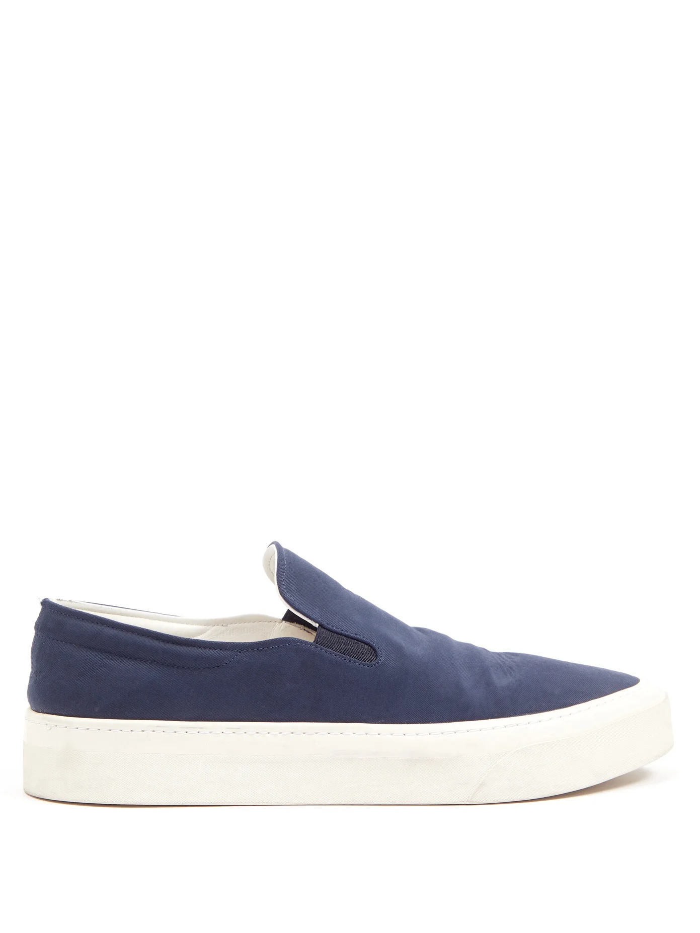 Mary H slip-on canvas trainers - 1