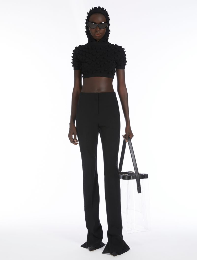 Three-dimensional crop top - RUNWAY - 2