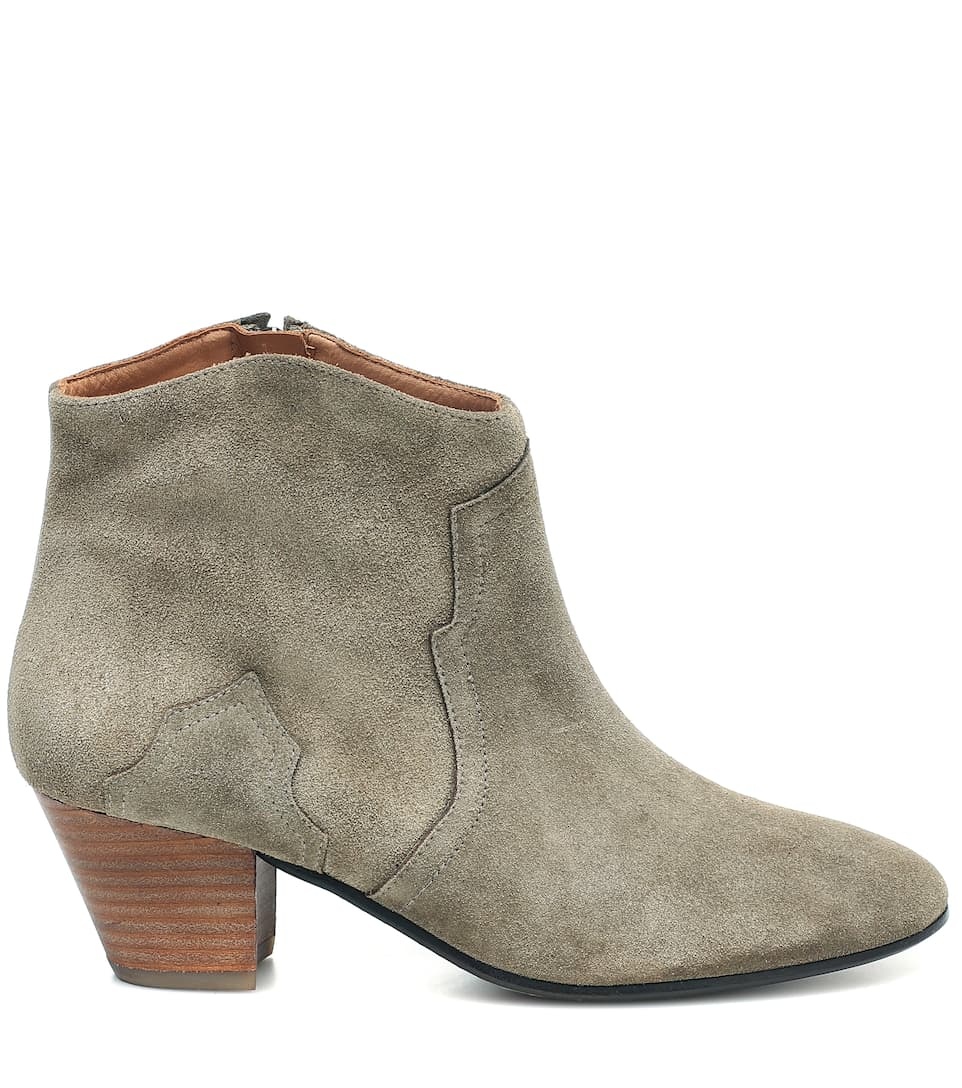 Dicker suede ankle boots - 4
