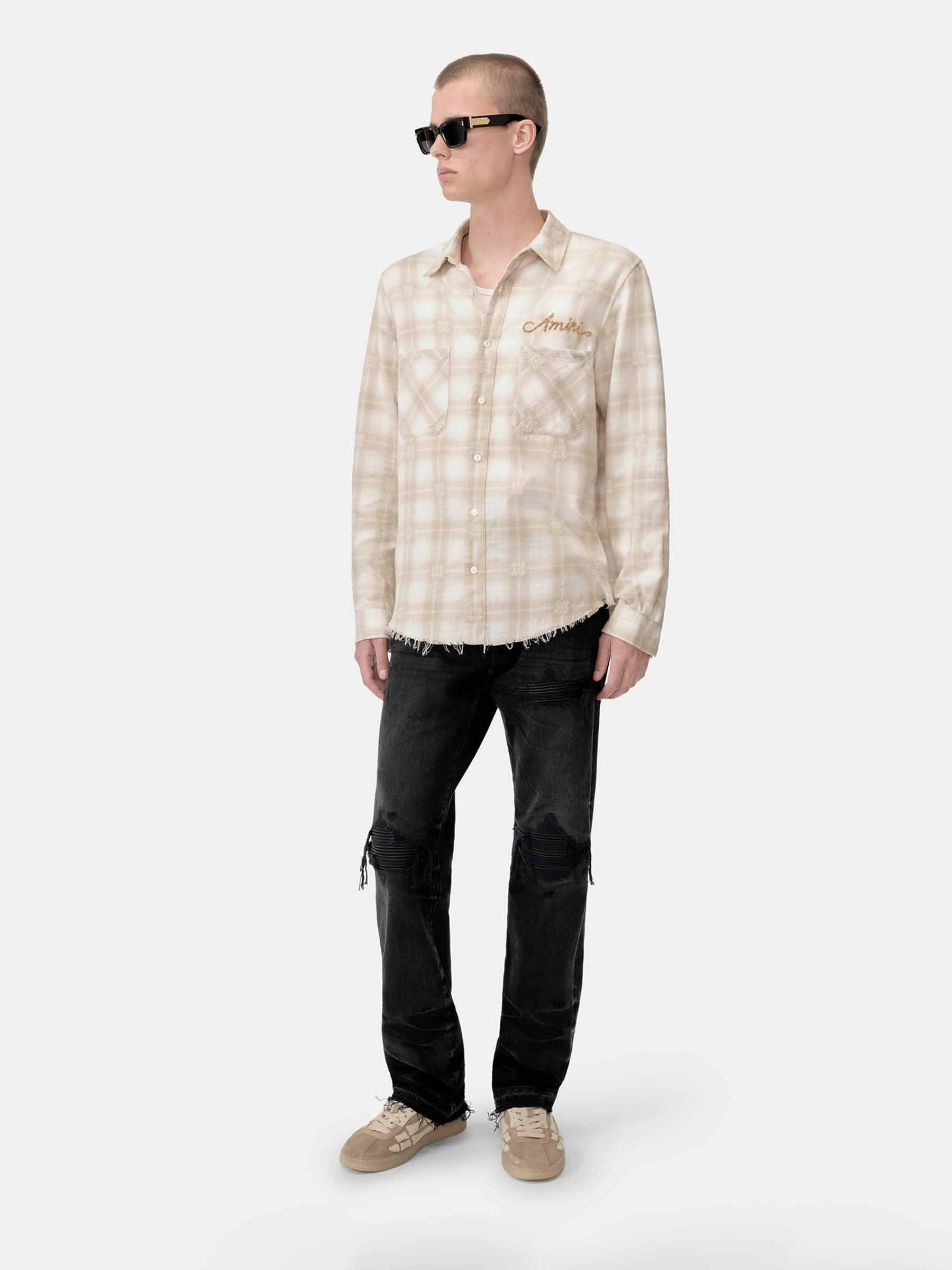 CHECK PATTERN SHIRT - 3