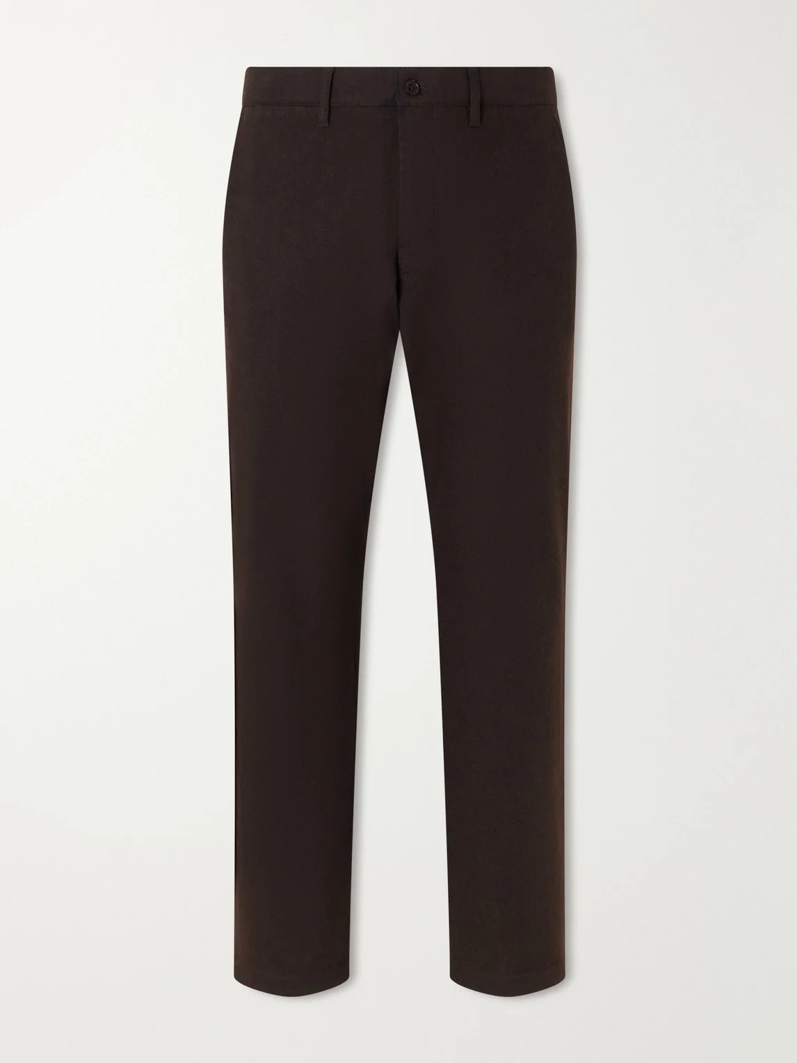 Aden Straight-Leg Grain de Poudre Trousers - 1