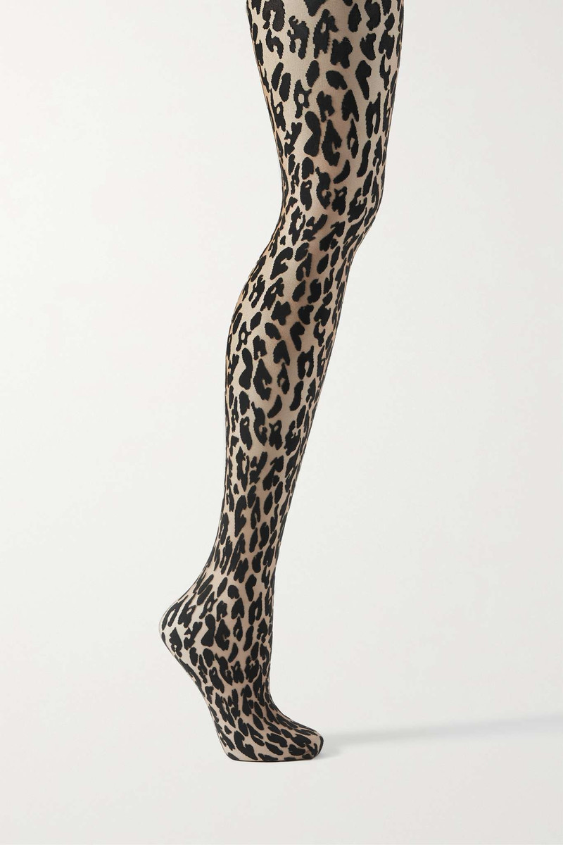 Josey 20 denier leopard-print tights 1