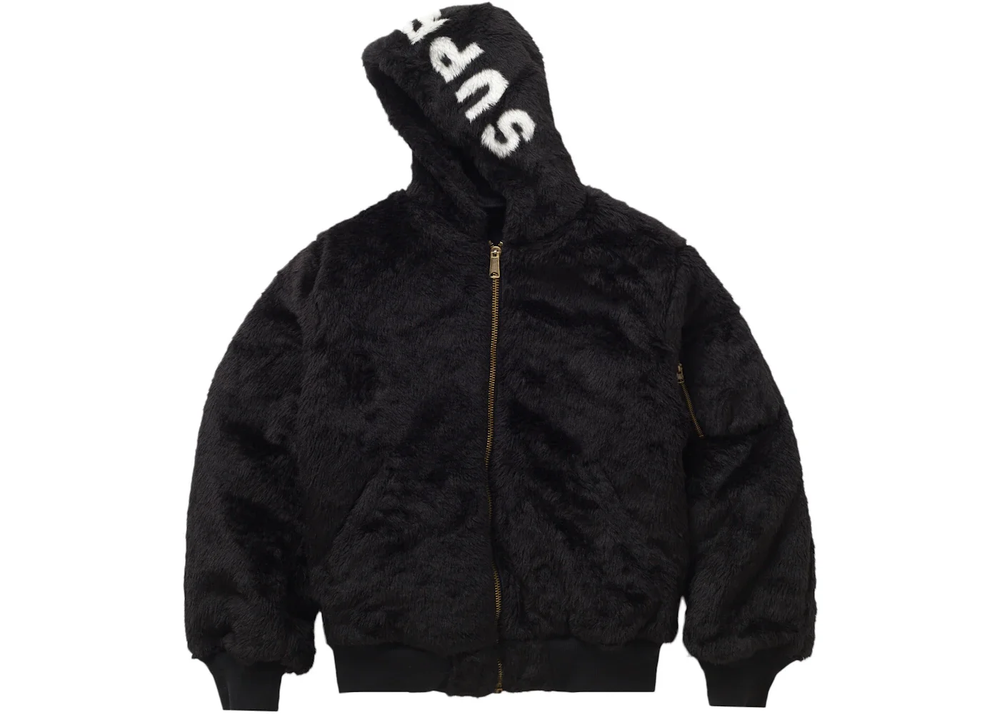 Supreme Supreme Faux Fur Reversible MA-1 Black | REVERSIBLE