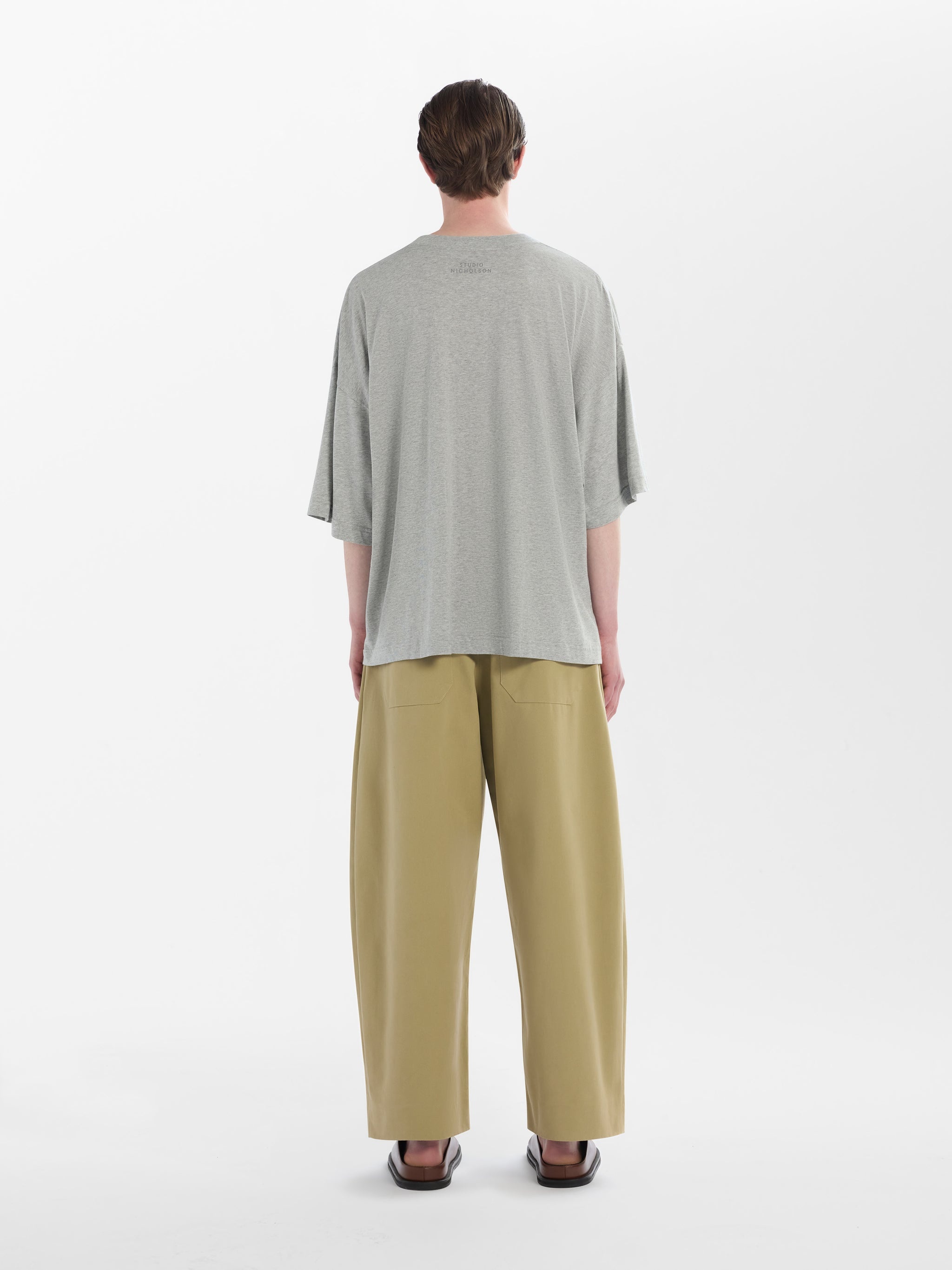 Studio Nicholson Sorte Pant | REVERSIBLE