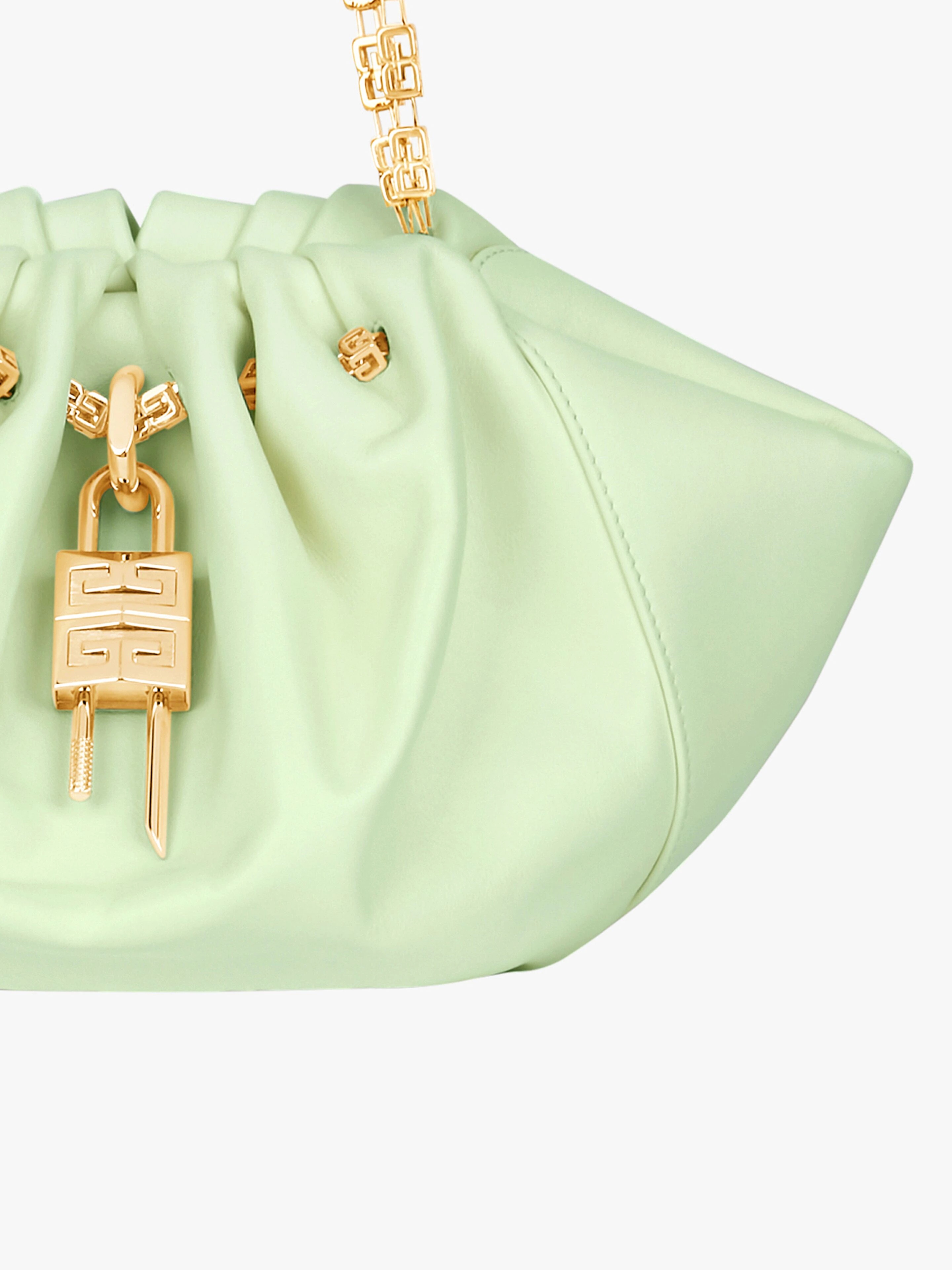 SMALL KENNY BAG IN SMOOTH LEATHER - 7