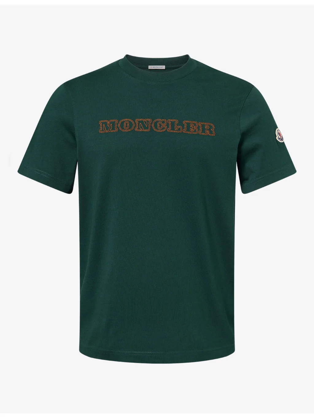 Brand-Embroidered Cotton T-Shirt - 1