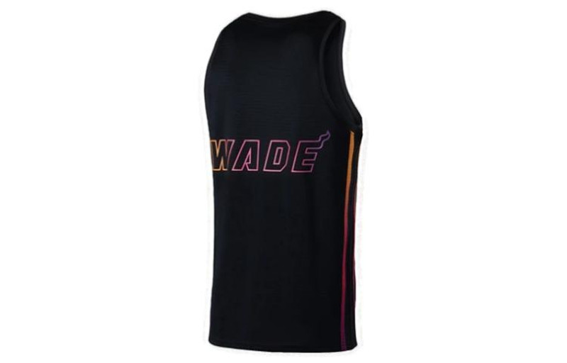 Li-Ning Li-Ning Way Of Wade Logo Quick-Drying Basketball Tank 'Black' AAYT013-1 outlook