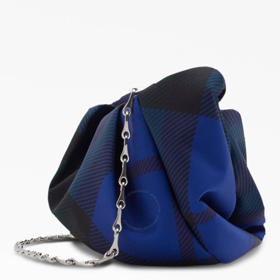 Burberry Draped Clutch with Checkered Pattern - 3
