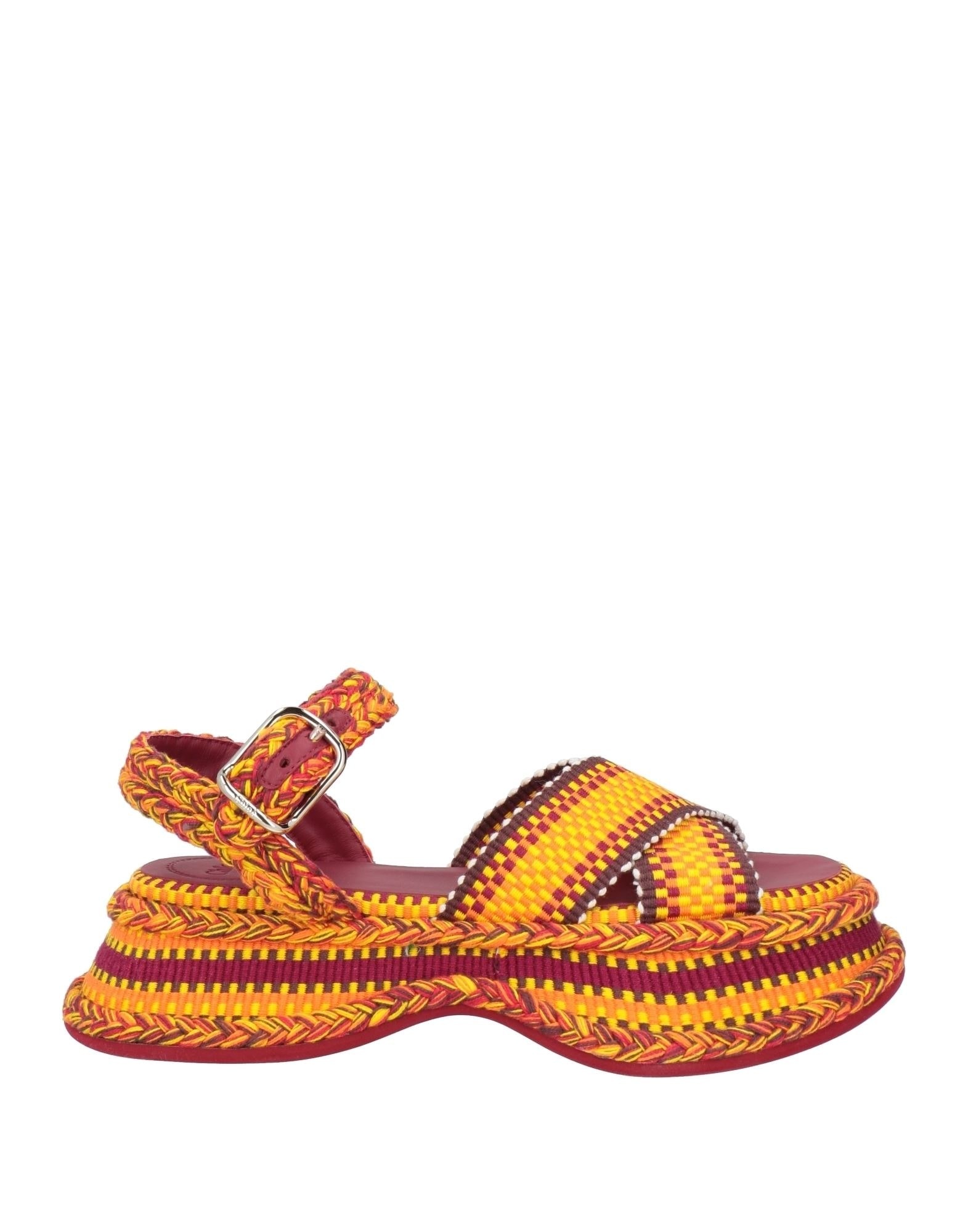Yellow Women's Espadrilles - 1