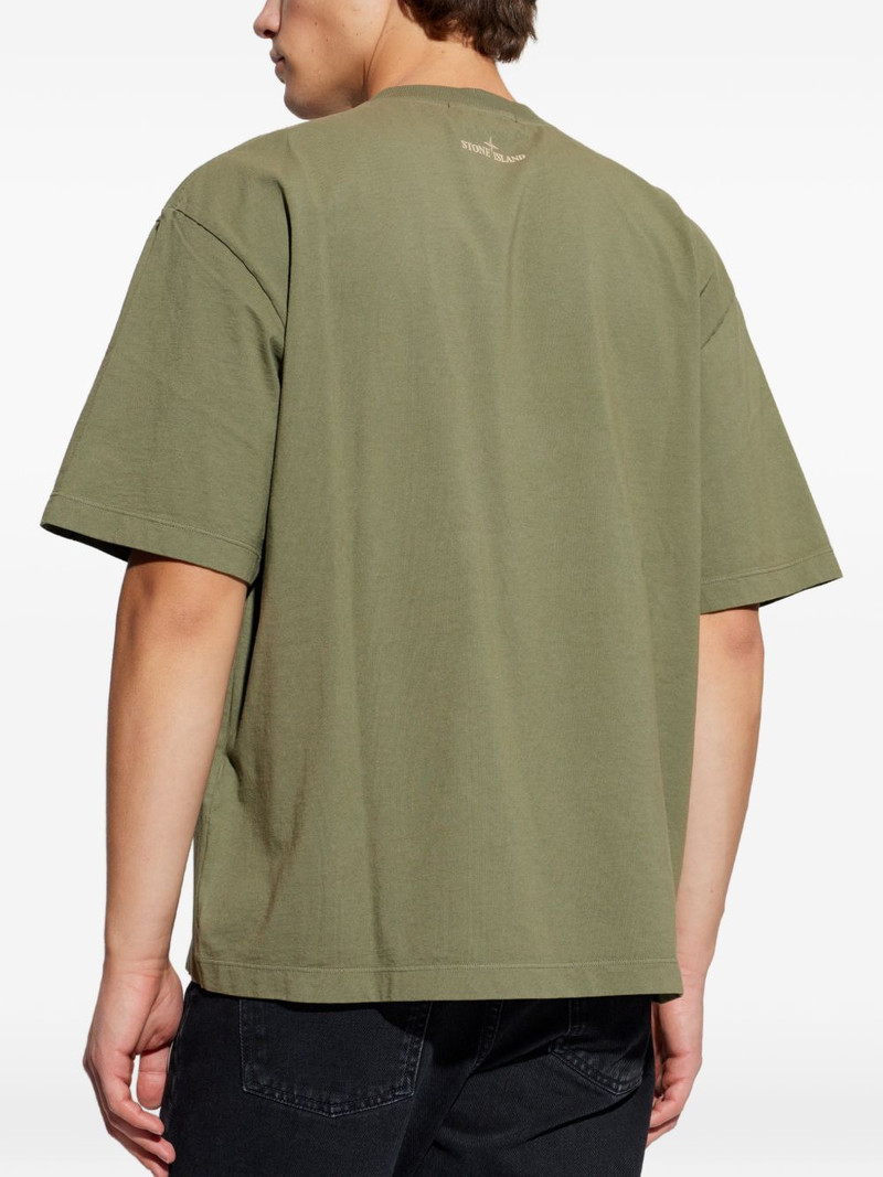 logo-embroidered T-shirt 4