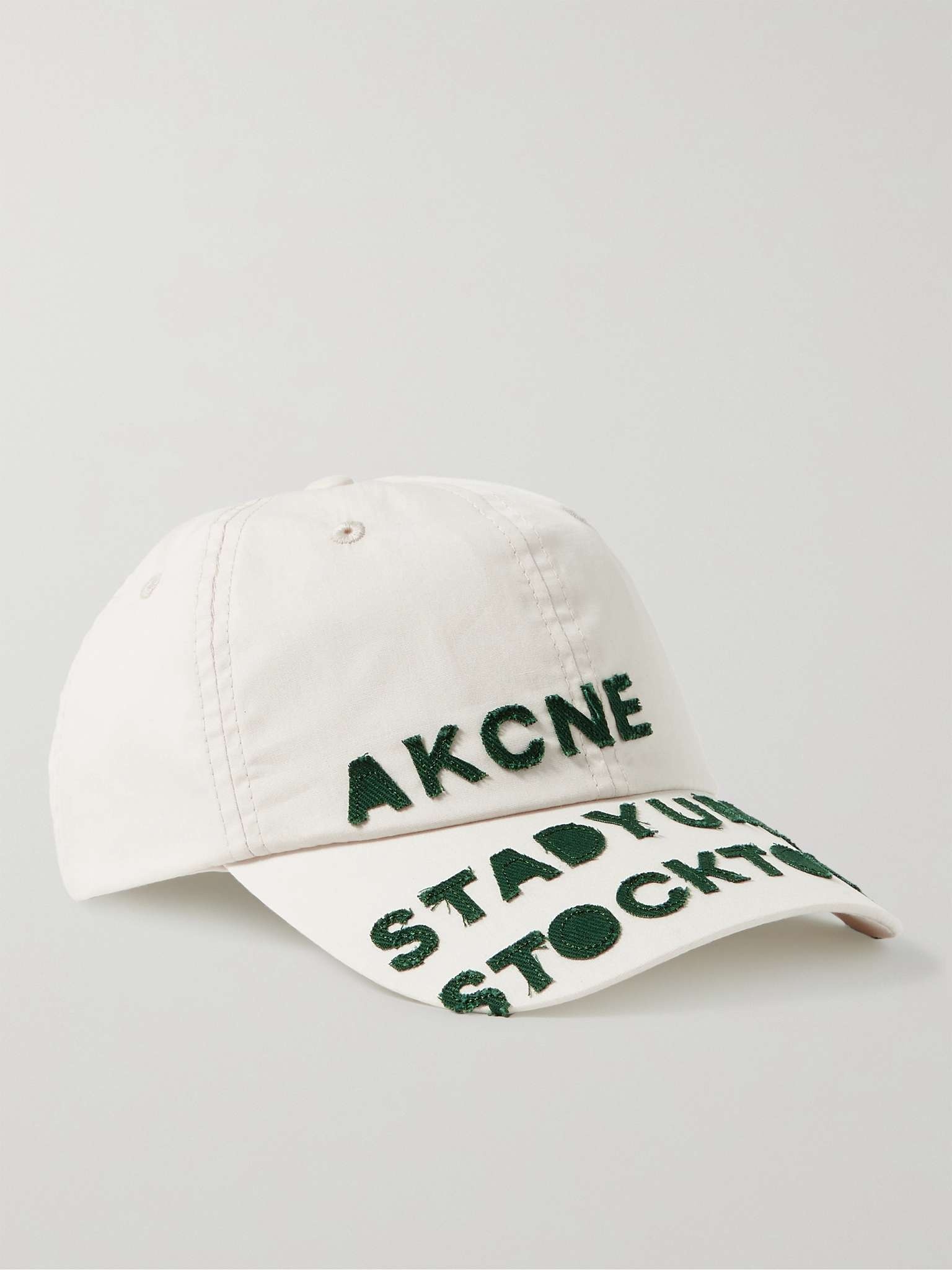 Logo-Appliquéd Cotton Baseball Cap - 1