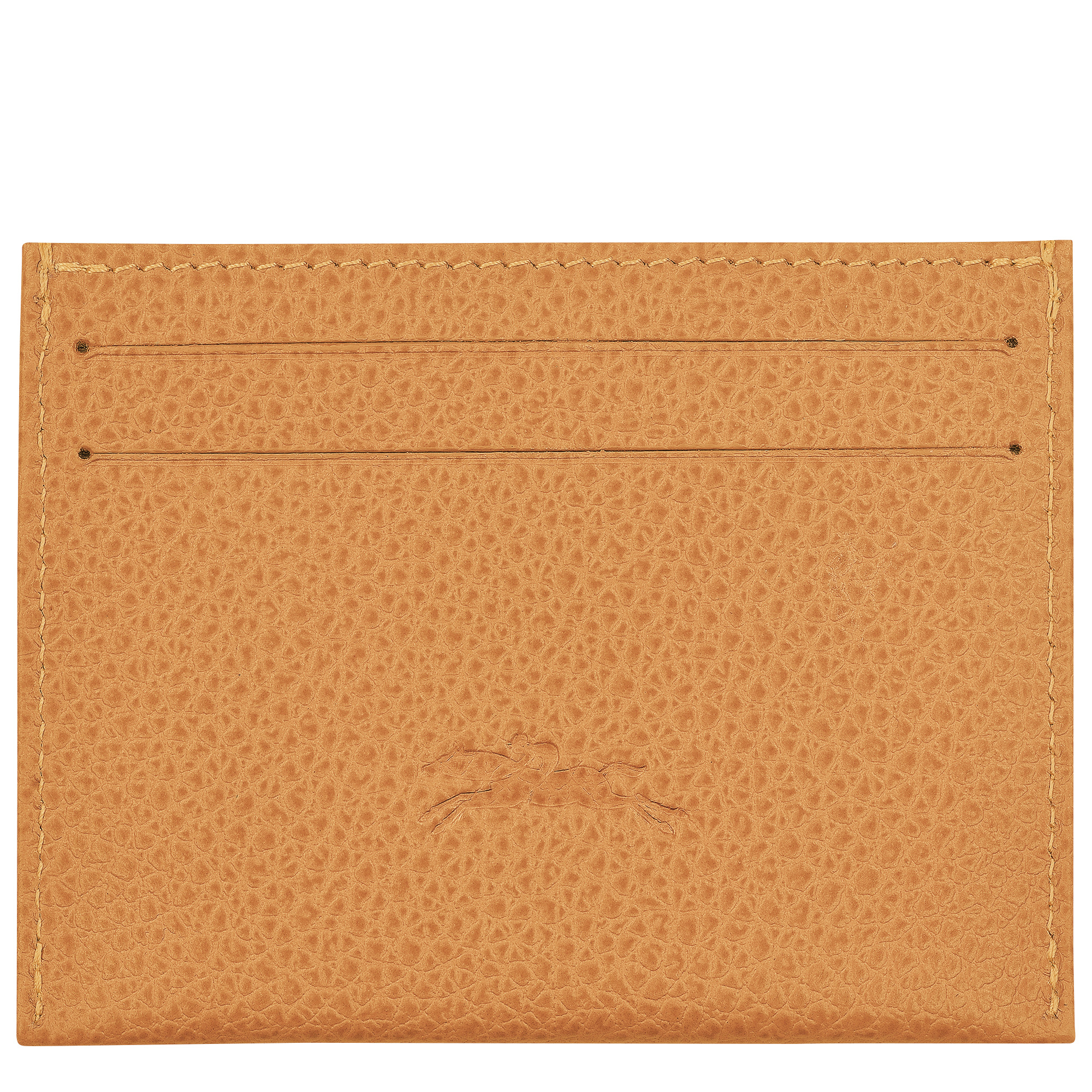Le Foulonné Cardholder Walnut - Leather - 3