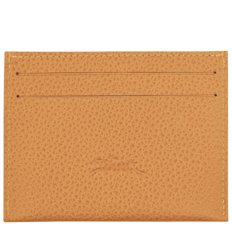 Le Foulonné Cardholder Walnut - Leather 3