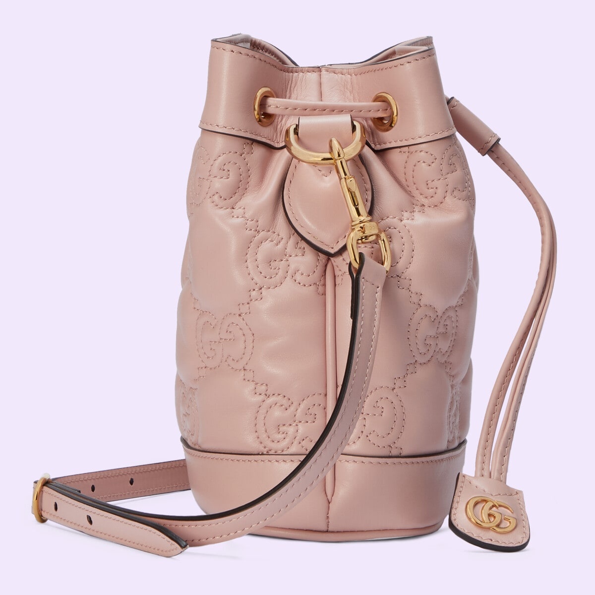 GG Matelassé leather bucket bag - 7