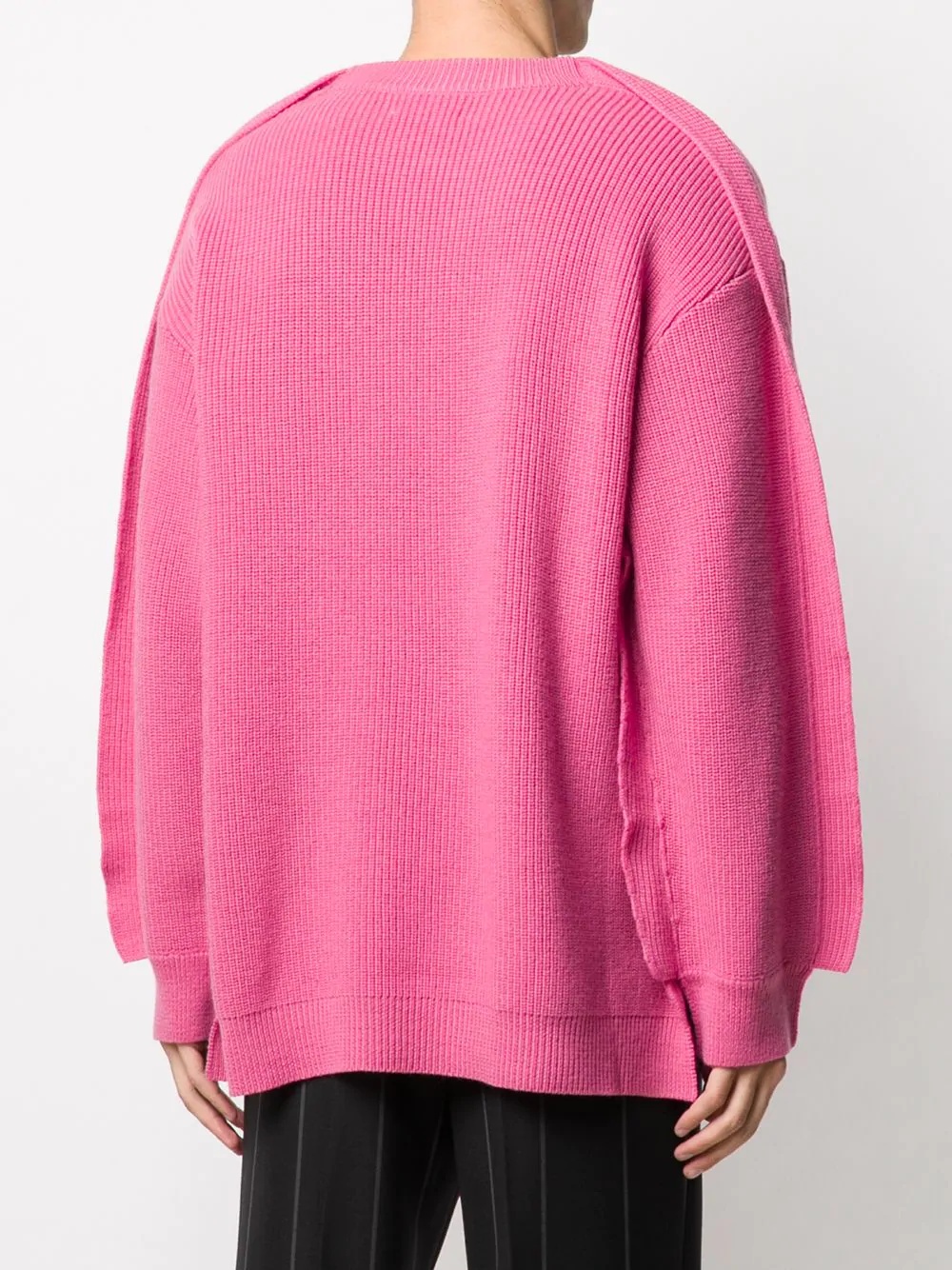 oversized wool jumper - 5