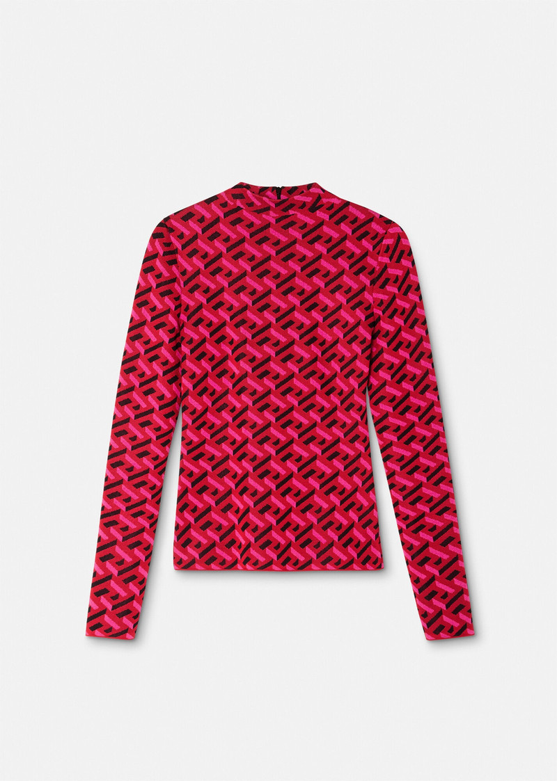 La Greca Jacquard Sweater 1