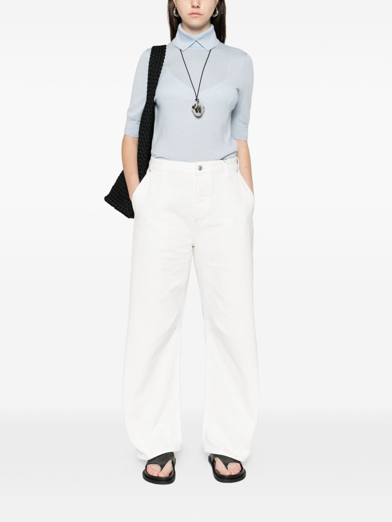 HERSKIND collared knit T-shirt outlook