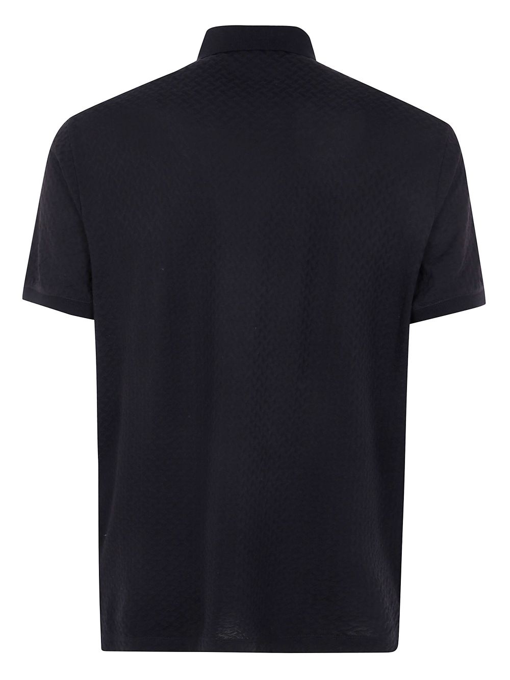 front button-fastening cotton polo shirt - 2