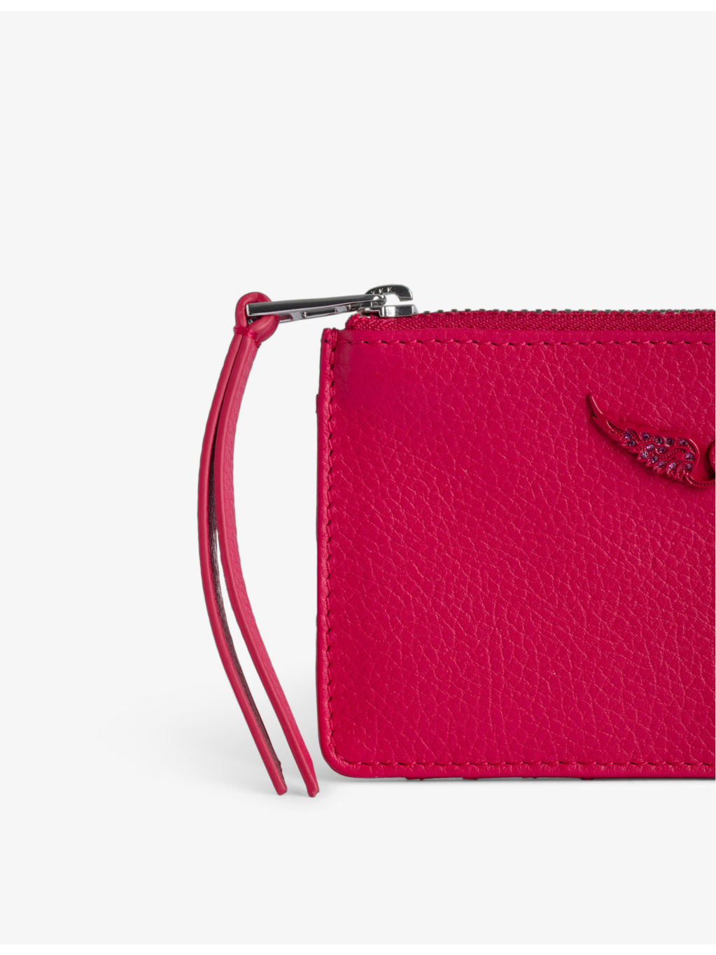 ZV logo-plaque leather cardholder - 2