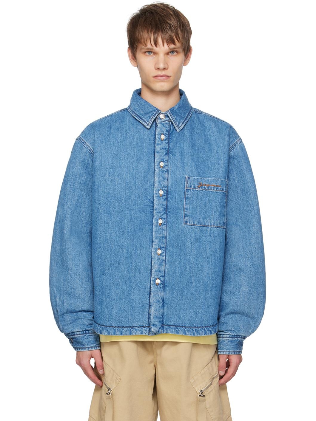 Blue Les Classiques 'La chemise Boulanger' Denim Jacket - 1