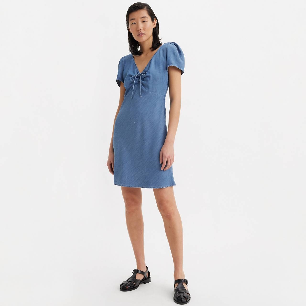 DELRAY SHORT SLEEVE MINI DRESS - 2