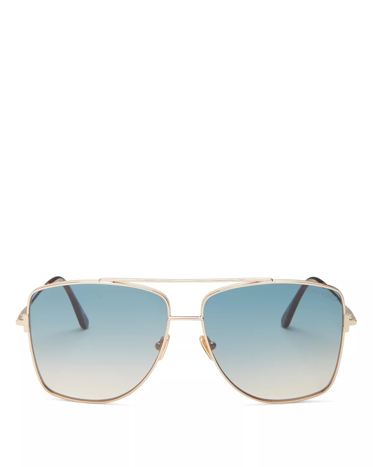 Reggie Brow Bar Aviator Sunglasses, 61mm - 3