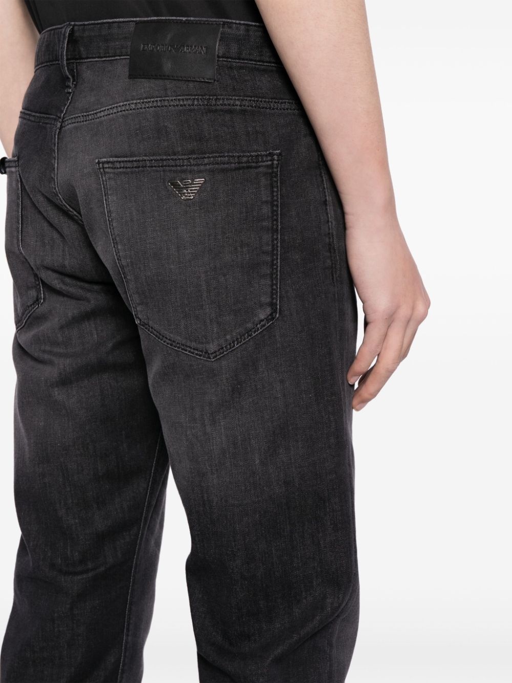 mid-rise slim-fit jeans - 5