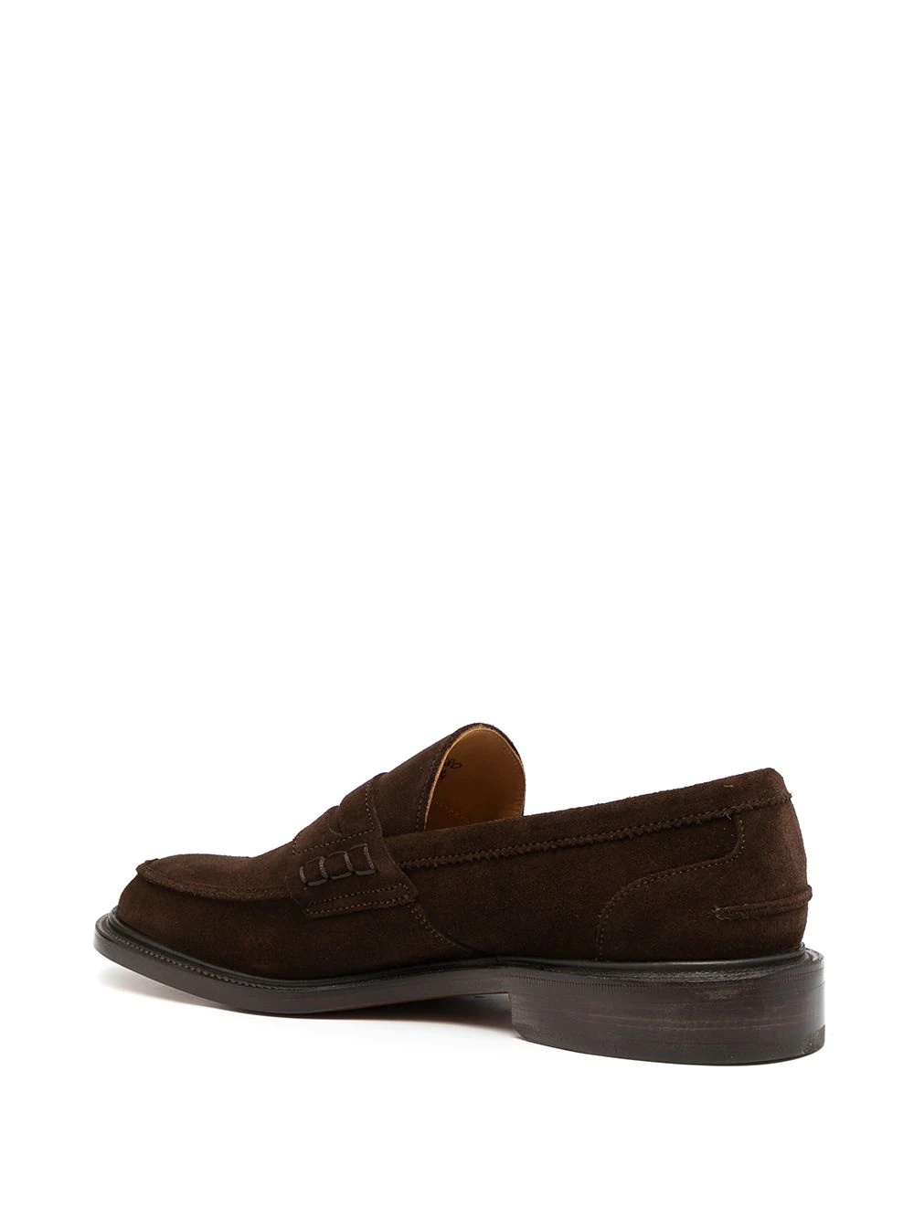 slip-on suede penny loafers - 3