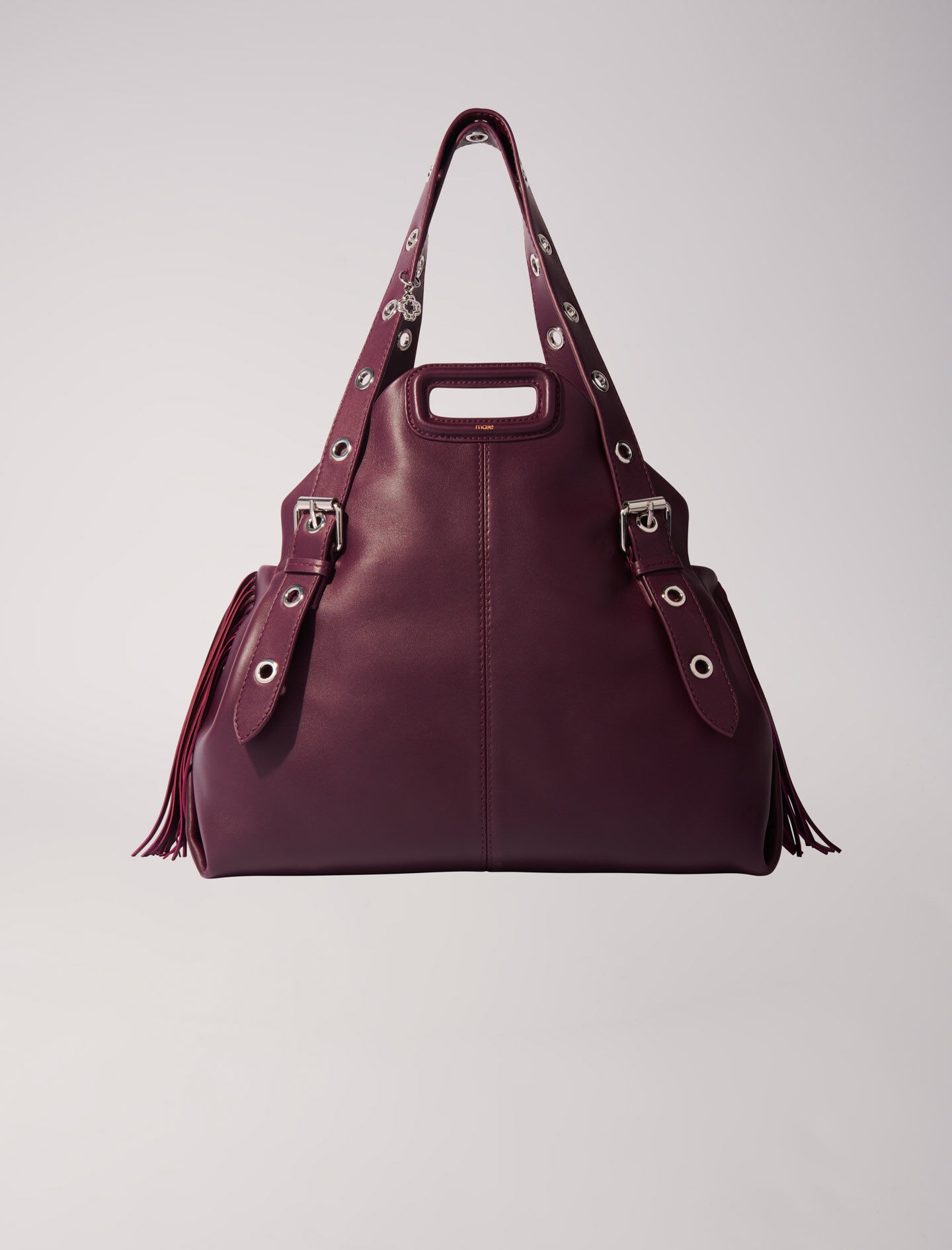 Plain leather Miss M XL bag - 3