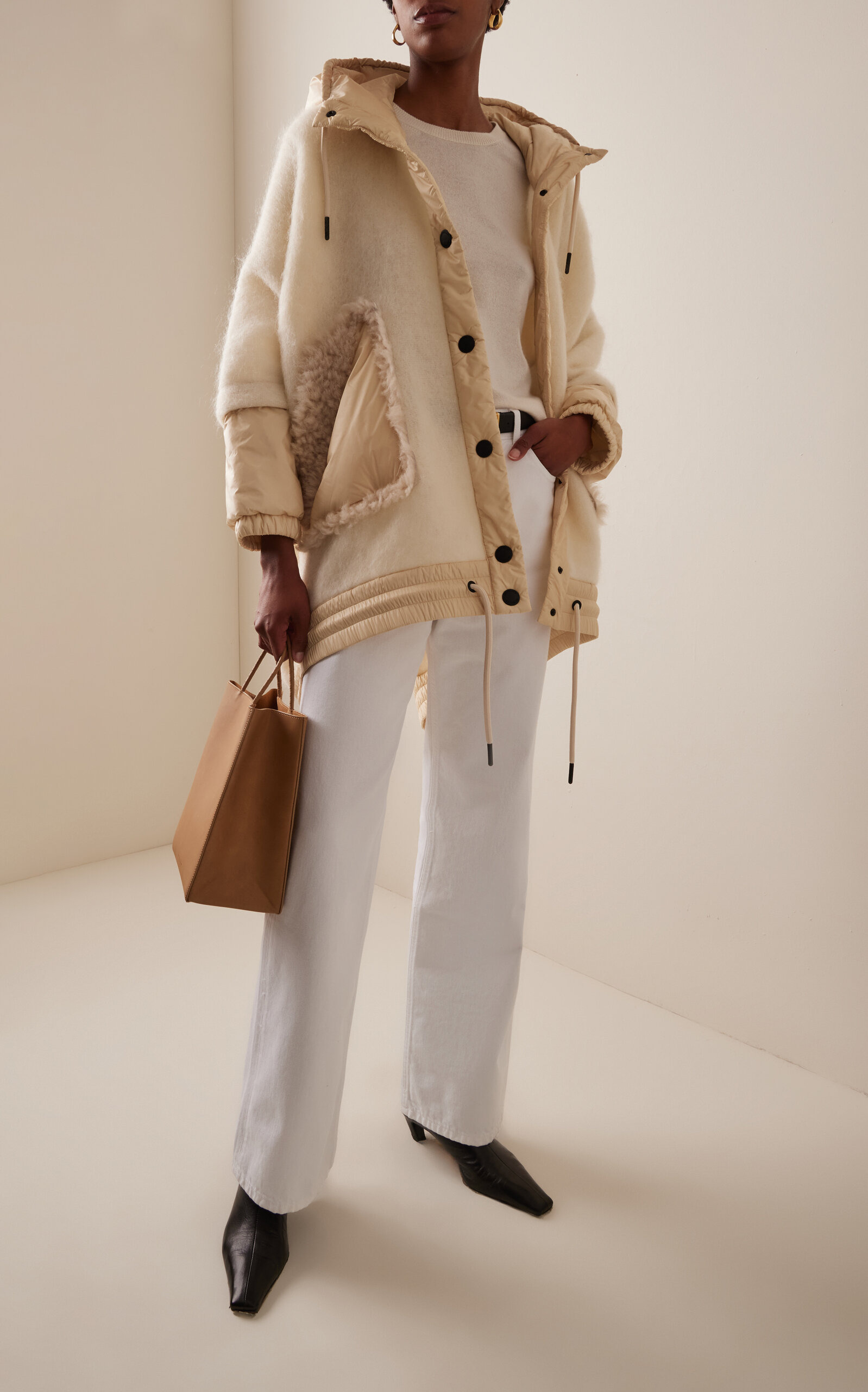 Wool Cape ivory - 3