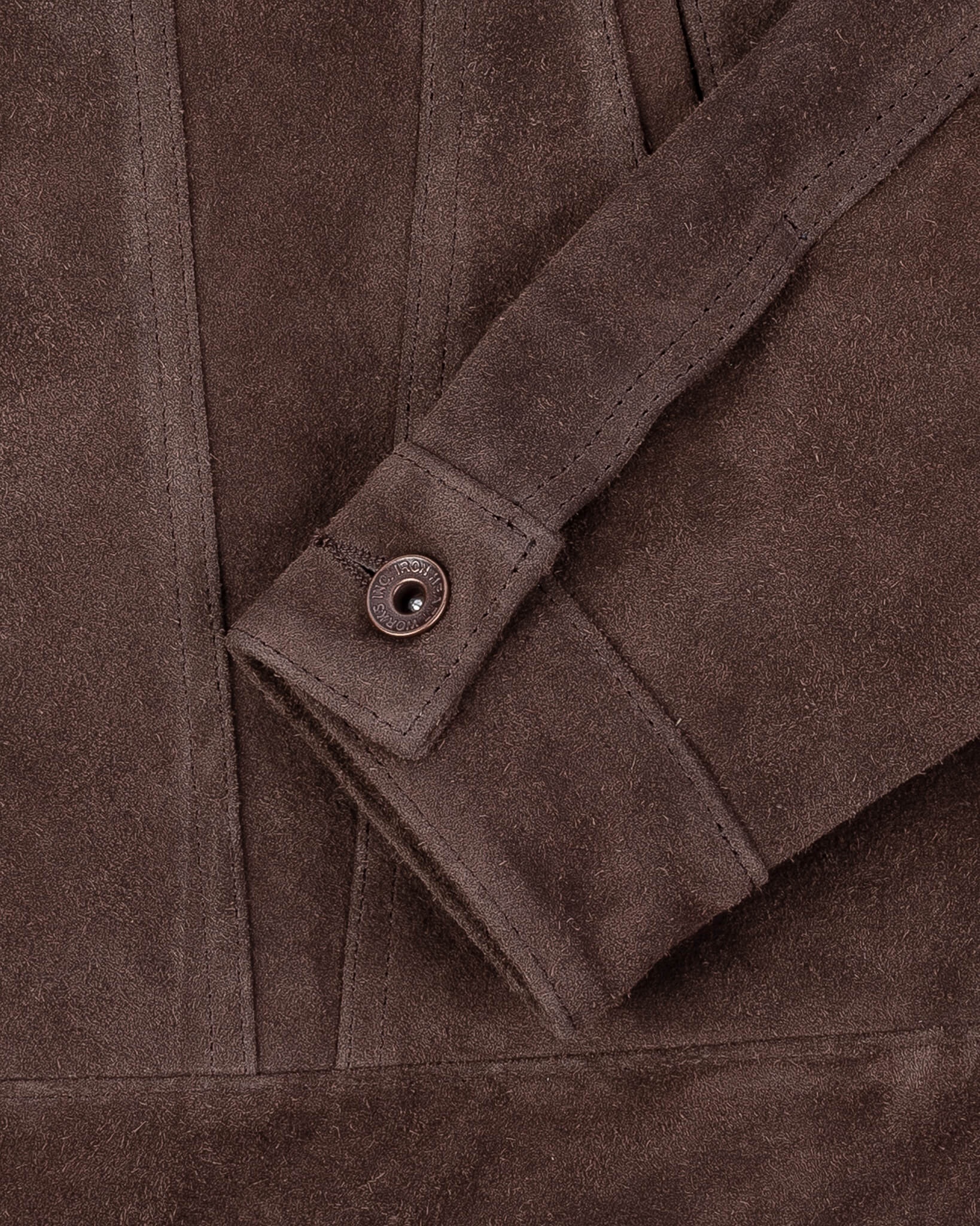 IHJ-49-BRN Split Steer Modified Type III Jacket - Brown - 12