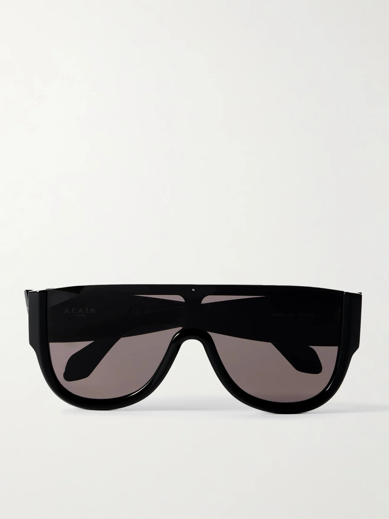 Mask Large D-frame Acetate Sunglasses - 1